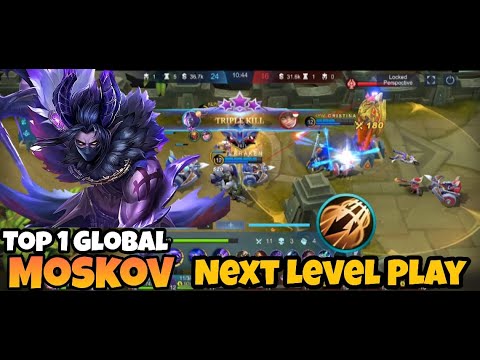 TOP GLOBAL MOSKOV!GAMEPLAY PROPLAYER BUILD!MOSKOV INSPIRE
