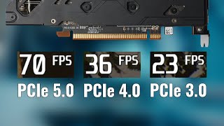 PCIe has more of an impact than I thought