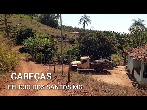 INTERIOR DE MINAS GERAIS | CABEÇAS , PASSEIO PELO VILAREJO DE CABEÇAS ,EM  FELÍCIO DOS SANTOS MG 