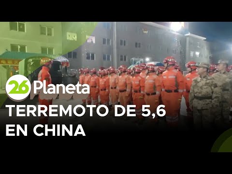Sismo de magnitud 5,6 sacude la provincia de Sichuan, China
