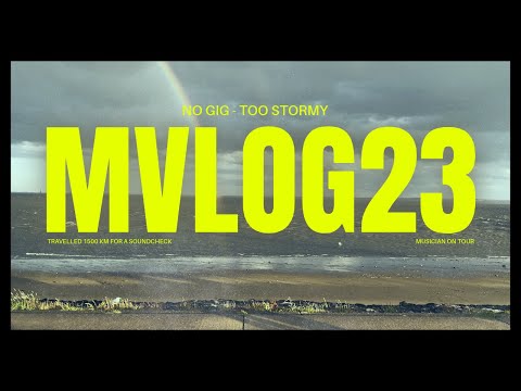 NO GIG, TOO STORMY - 1500KM for a Soundcheck - MVLOG#23