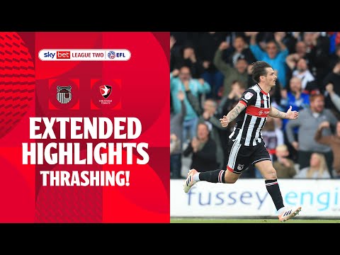 THRASHING! | Grimsby Town v Cheltenham Town extended highlights