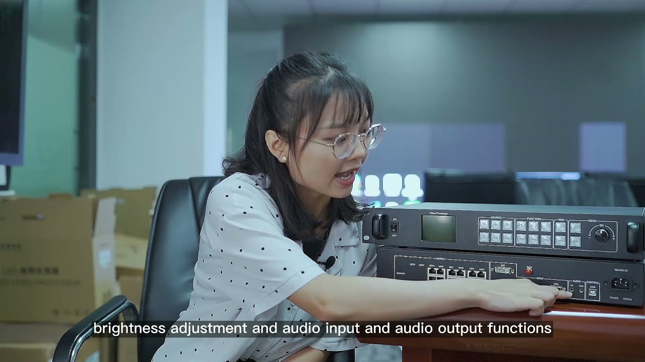 Introduction of Huidu all-in-one LED controller HD-VP1220