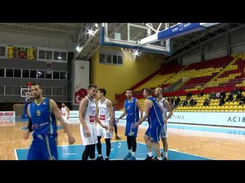 Can't get past Vrkić! Two great blocks by Zoran! (Karpoš Sokoli - Cibona, 14.1.2017)
