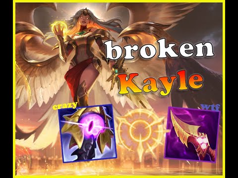 Kayle top best build(UNSTOPPABLE) | League of Legends | John God (kayle s11)