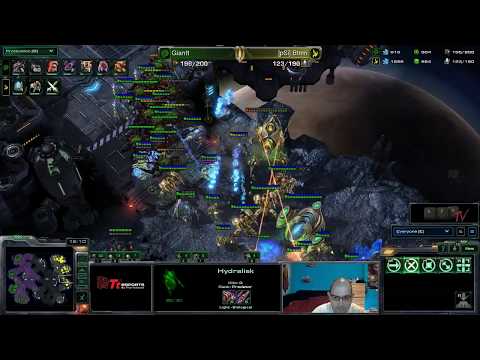 EPS Season 7 StarCraft II Qualification #3 casted by NoThx - Giantt vs Btmn