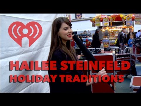 Hailee Steinfeld Sings Her New Holiday Song | Exclusive Interview