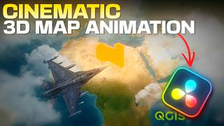 3D Map Animation in DaVinci Resolve (Cinematic Tutorial) | Edit Craft