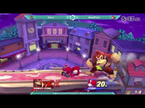 SOS 44 AMA Losers Finals - Sorry (Donkey Kong) vs HoshPosh (Yoshi)