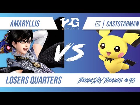 BrookLAN Brawls 90 - Amaryllis (Bayonetta) v. ඞ | Caststarman (Pichu) - Losers Quarters