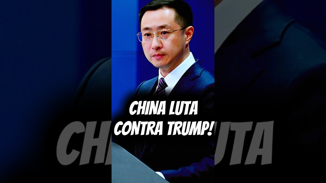 China promete “lutar até o fim” após Trump intensificar guerra comercial. #trump #china