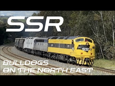 SSR Bulldog EMD’s on the North East : CLF1, S311 & CLP12. 17/10/21