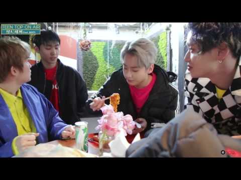 [ENG SUB] TEEN TOP ON AIR  틴탑의 삼시세끼 feat  불닭면 (three meals a day feat samyang)