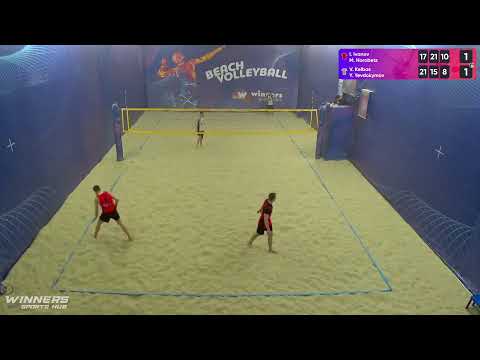 09:55 I. Ivanov / M. Horobets - V. Kelbas / Y. Yevdokymov 21.04.2023 | Winners Beach Volleyball