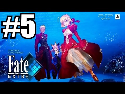 Fate Extra Gameplay Walkthrough Part 5 (Caster)