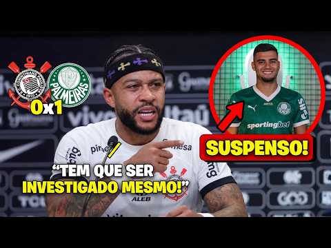 BOMBA! ANDREAS PEREIRA É SUSPENSO APÓS CAVAR MARCA DO PÊNALTI E PREJUDICAR O CORINTHIANS!