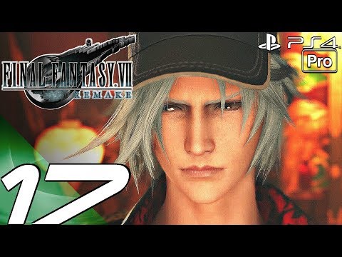 FINAL FANTASY VII REMAKE - Gameplay Walkthrough Part 17 - Helping Leslie (PS4 PRO) 100%