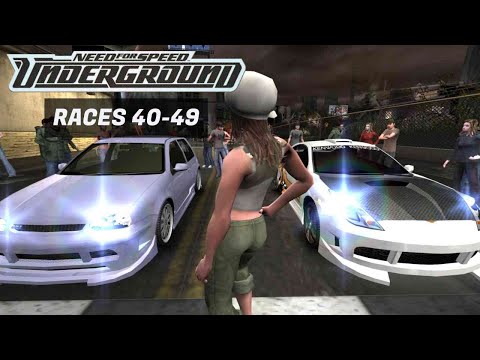 Underground Mode: Races 40–49 | Need for Speed: Underground - No Commentary Walkthrough #6