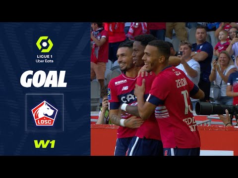 Goal Jonathan Christian DAVID (3' - LOSC) LOSC LILLE - AJ AUXERRE (4-1) 22/23