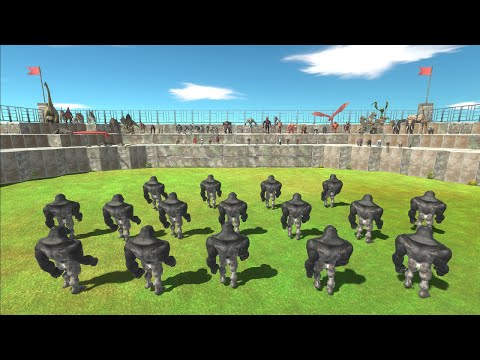 KING KHUNG ARMY vs EVERY FACTION SIMILAR PRICE - Animal Revolt Battle Simulator