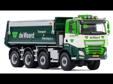 Unboxing WSI Models De Waard GINAF TIPPER - 4 Axle 1:50 01-2699