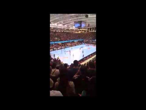 Hot atmosphere in Skopje (Vardar  26:29  Veszprem) 23/04/2016