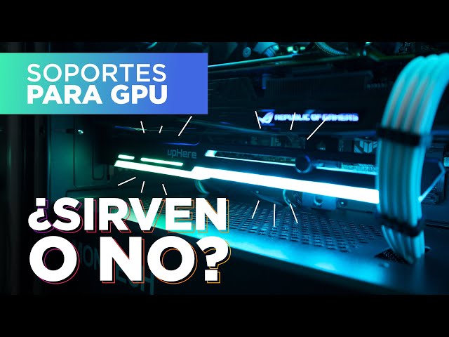 Vídeo relacionado con JZK Soporte Magnético para Tarjetas Gráficas GPU Con Altura Ajustable de 7,2 cm a 12 cm - Antihundimiento, Negro, Pequeño