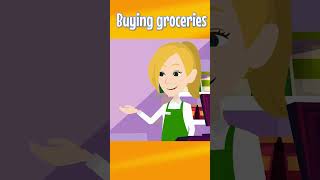 Buying Grocery - English Conversation #shorts
