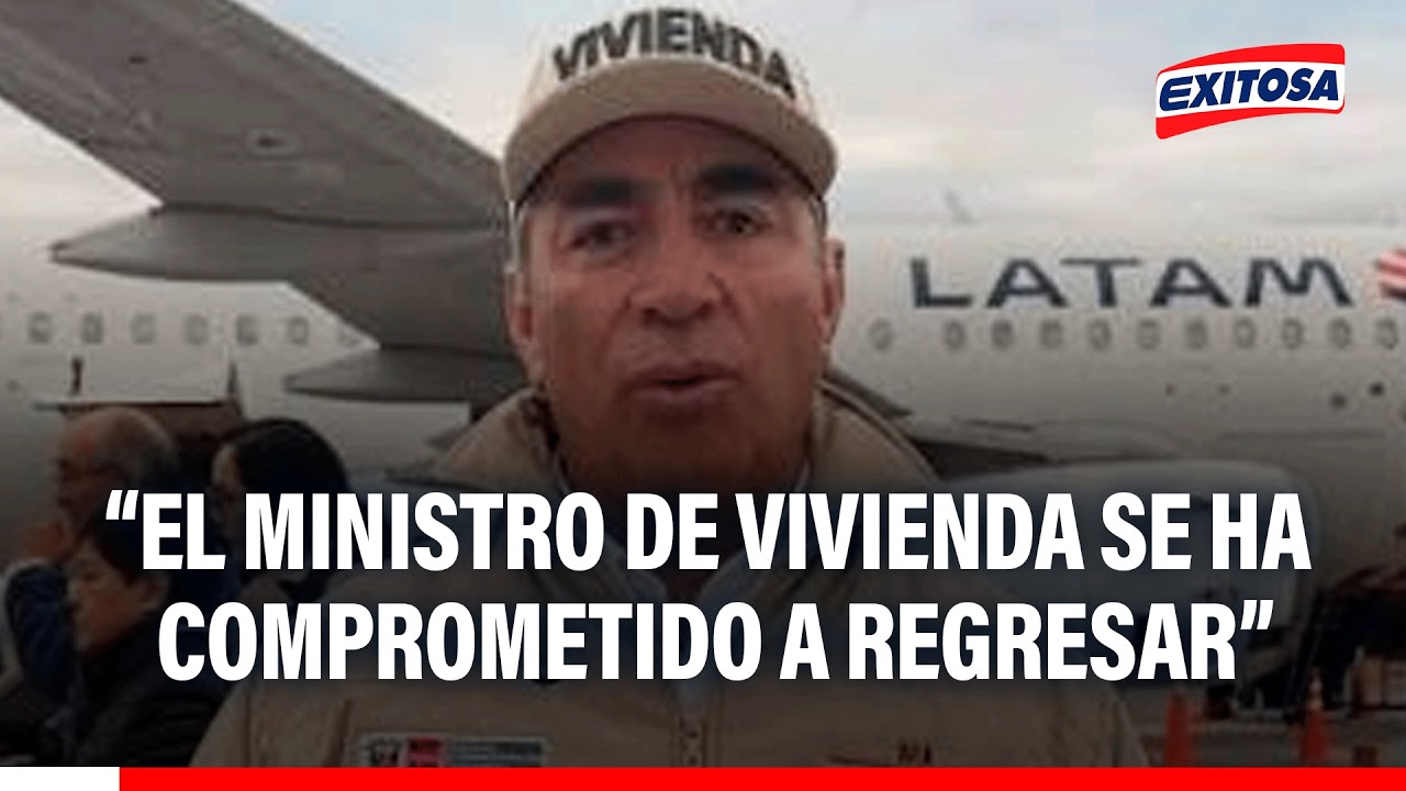🔴🔵 Ministro de Vivienda se comprometió a volver a Parinacochas, según alcalde