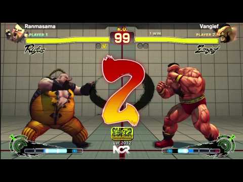 Ranmasama vs Vangief - Super Street Fighter 4: AE Ver. 2012 - NCR11 Pool Play