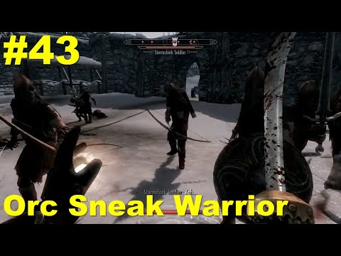 Skyrim Orc One handed Sneak Warrior on Legendary Difficulty - 43