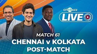 #CSKvKKR | Cricbuzz Live: Match 61: Chennai v Kolkata, Post-match show