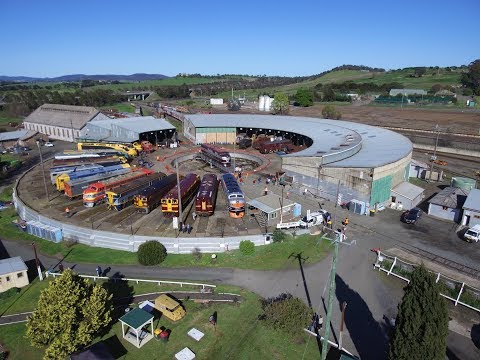 Streamliners Australia 2016 - part 4 - Goulburn Roundhouse activities