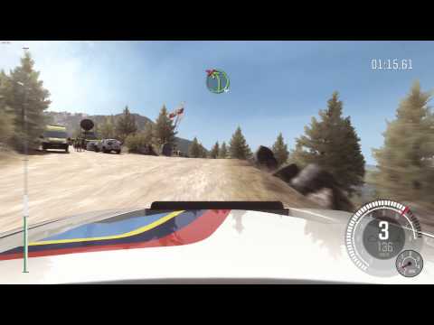 Dirt Rally,  205 T16 Evo 2, Abies Koiláda 03:31.874;   Fourth fastest