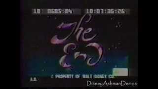 Arabian Nights - Reprise #4 - Howard Ashman Demo - WORKPRINT EXCERPT