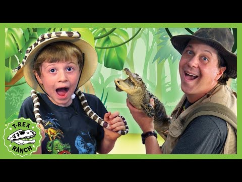 Alligator Park Surprise Adventure! T-Rex Ranch - Jurassic Quests for Kids!