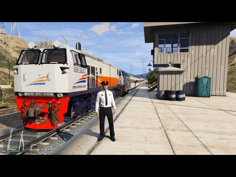 Indonesian Railway Driver's Task! GTA 5 Mod Indonesia
