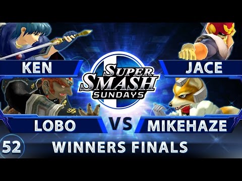 SSS 52 - Ken & Lobo vs. Jace & MikeHaze - SSBM Winners Finals - Smash Melee
