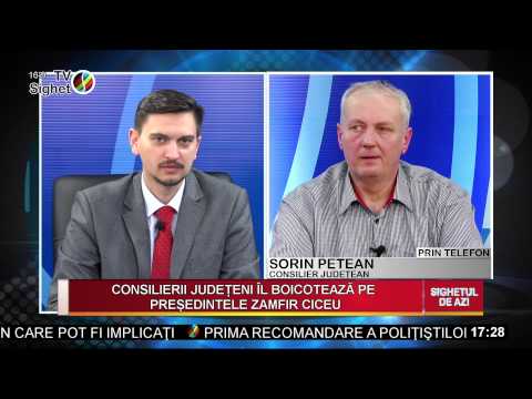 Sighetul de Azi 18 Martie 2015 - Consilierii judeţeni îl boicotează pe preşedintele Zamfir Ciceu