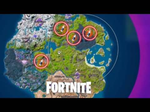 Open Capsule Corp Capsules Location (fortnite chapter 3 season 3) (Dragon Ball Quest)