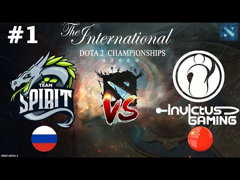 🔵САМЫЙ ОЖИДАЕМЫЙ МАТЧ РЕВАНШ ИНТА🔵Spirit vs IG Карта #1 BO3 The International 10