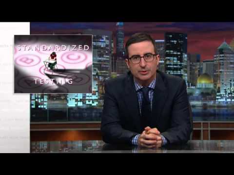 Last Week Tonight with John Oliver Standardized Testing HBO (1st Minute)
