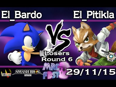 Mr.C F3st - El_Bardo(Sonic) vs El_Pitikla (Fox) - Losers Round 6