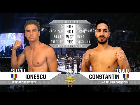 Colosseum Tournament XVII - Silviu Ionescu vs. David Constantin  -  FULL FIGHT -  01.12.2019