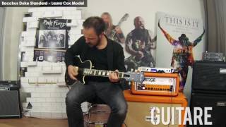 Bacchus Duke Standard - Laura Cox Model - Guitare Xtreme Magazine # 80