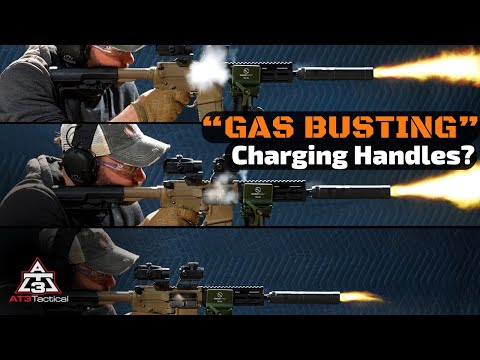 [TESTED] Do "Gas Busting" AR Charging Handles Actually WORK? | Part 1