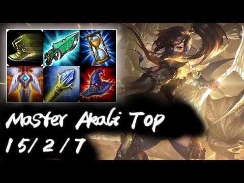 Master Akali Top vs Jayce | Korea High Elo Replays