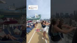 What It’s Like Leaving NYC On a Cruise Ship!