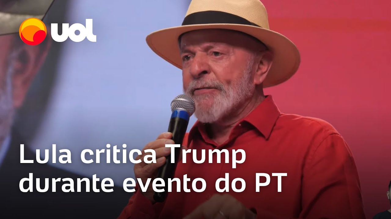 Lula diz que Trump 'não foi eleito para ser xerife do mundo' e manda indireta a donos de big techs