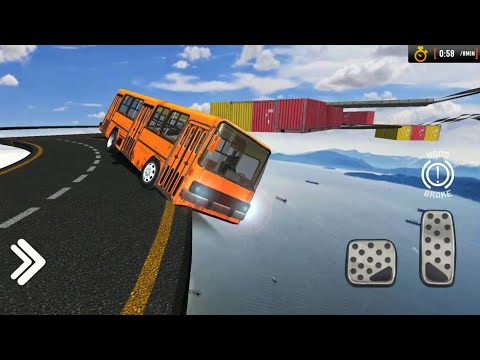 Impossible Bus Driving : Crazy Stunt Driving Simulator 2020 Android Gameplay -  Wow Kidz